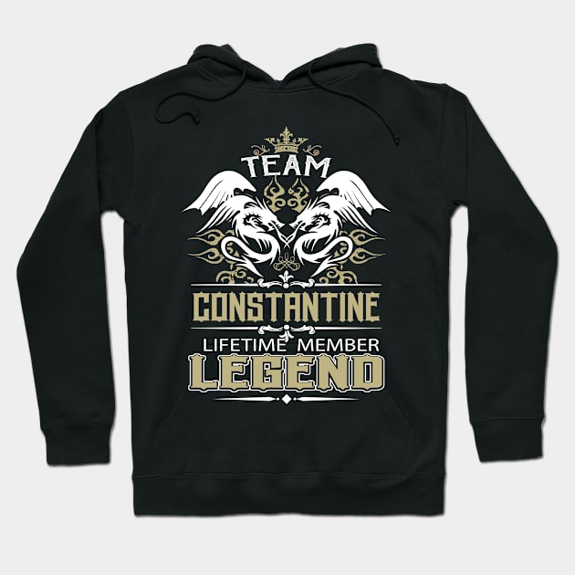 Constantine Name T Shirt -  Team Constantine Lifetime Member Legend Name Gift Item Tee Hoodie by yalytkinyq